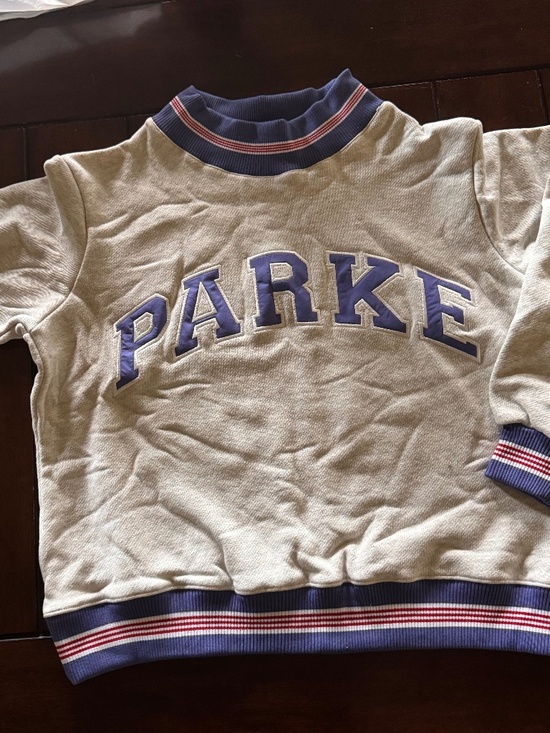 Parke Tops - Varsity Mockneck Parke sweatshirt